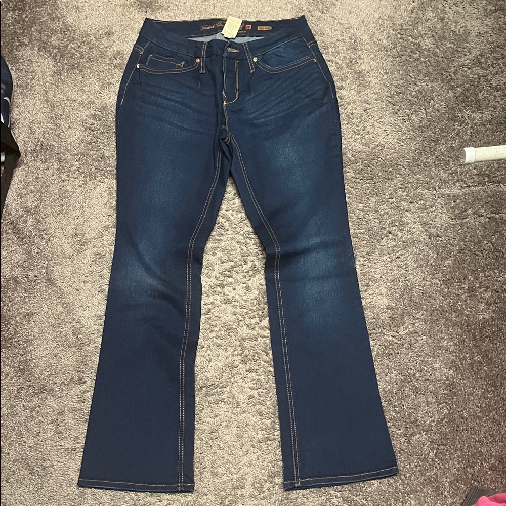 Faded Glory Dark Blue Flare Jeans